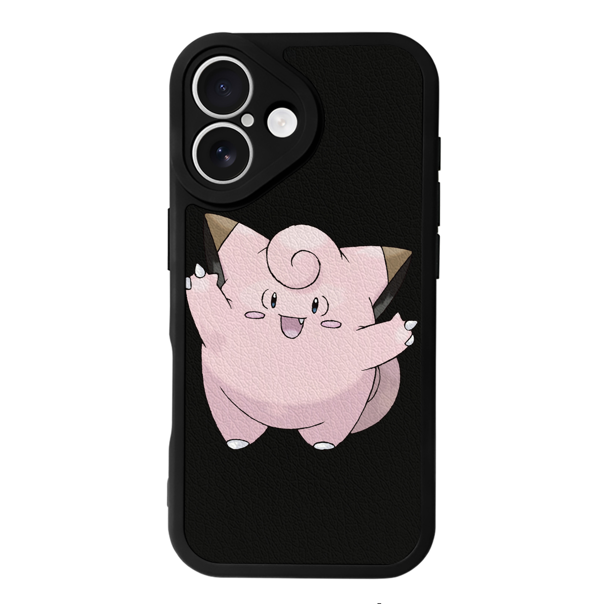 （画像用） ポケットモンスター Pokémon 【iPhone 16シリーズ対応】シリコンスマホケース（レザー調） 材質：シリコン